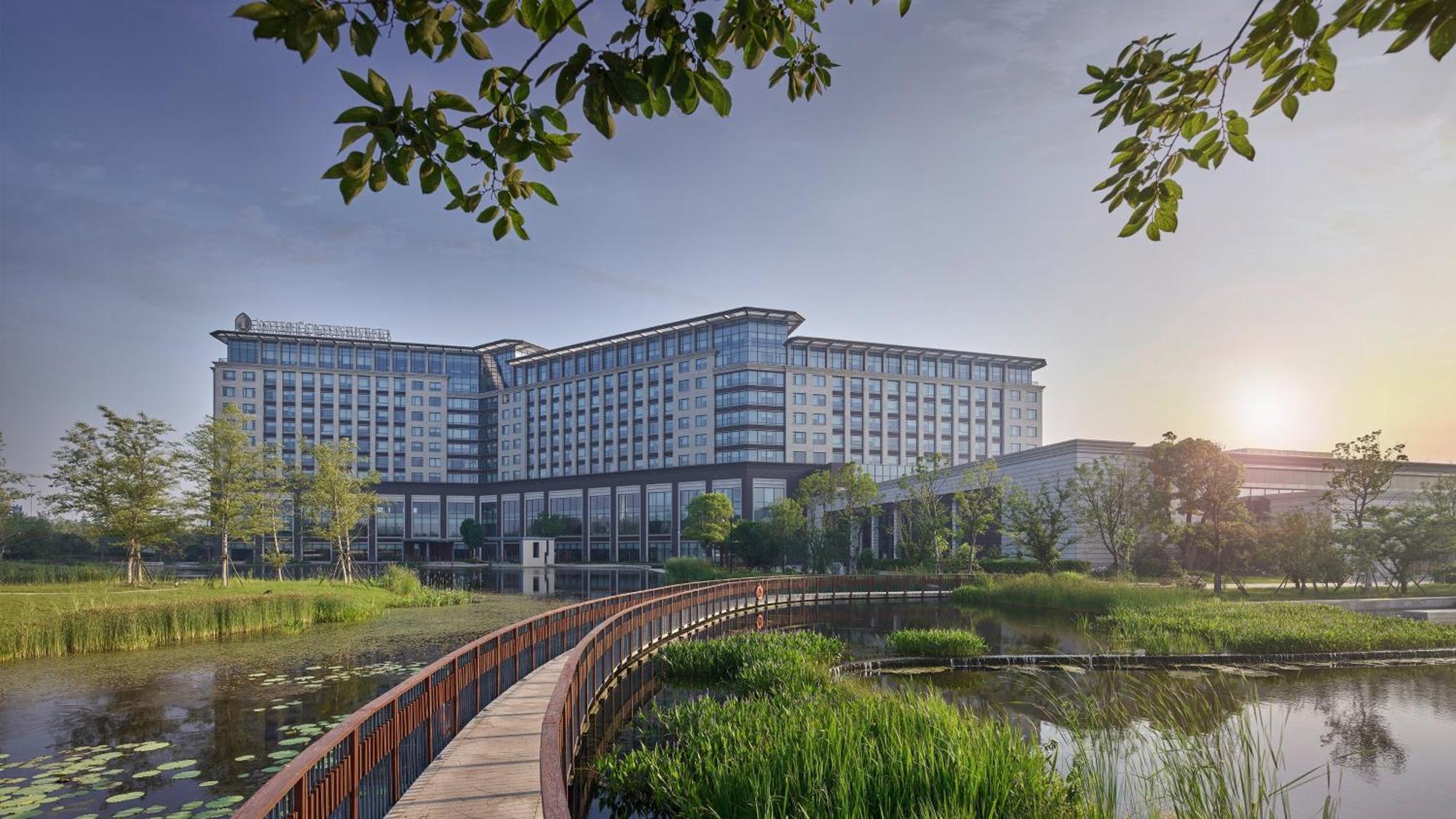Intercontinental Nantong By Ihg-Best View Of Yangtze Esterno foto